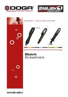 1. Električni vijačniki Productive solutions OZ 1. Električni vijačniki Productive solutions OZ